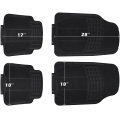 Set All-Season Heavy Duty Ridged Rubber Floor Mat